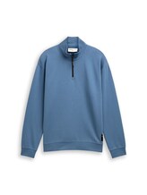 Nicht ausgewählt, Troyer Sweatshirt mit Logo-Badge von , blau