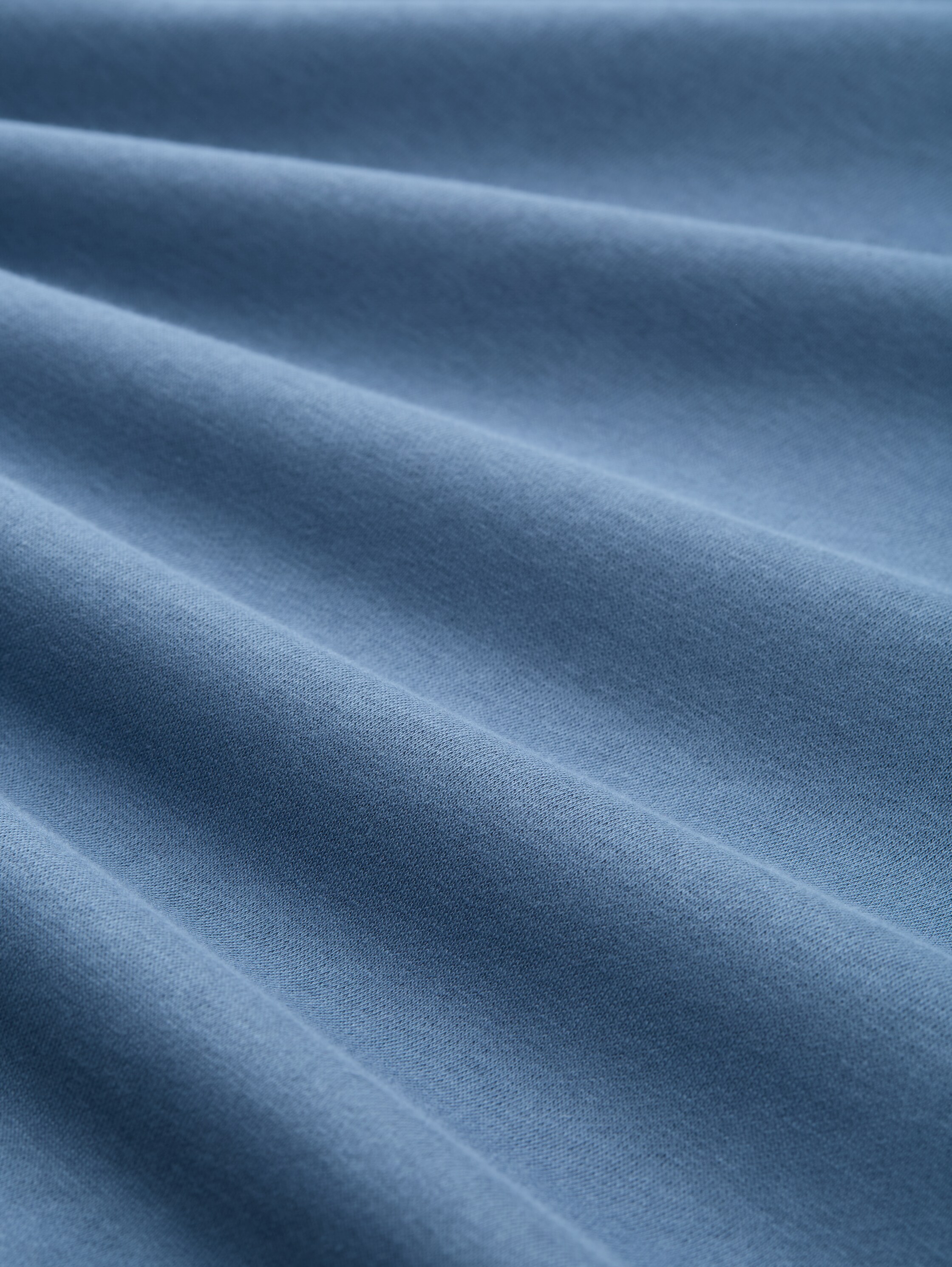 Troyer sweatshirt met logo-badge - dusty_denim_blue - 