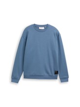 Nicht ausgewählt, Sweatshirt mit Logo-Badge von , blau