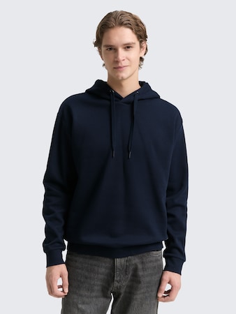 Hoodie Sweatshirt mit Logo-Badge von Denim Male, sky captain blue