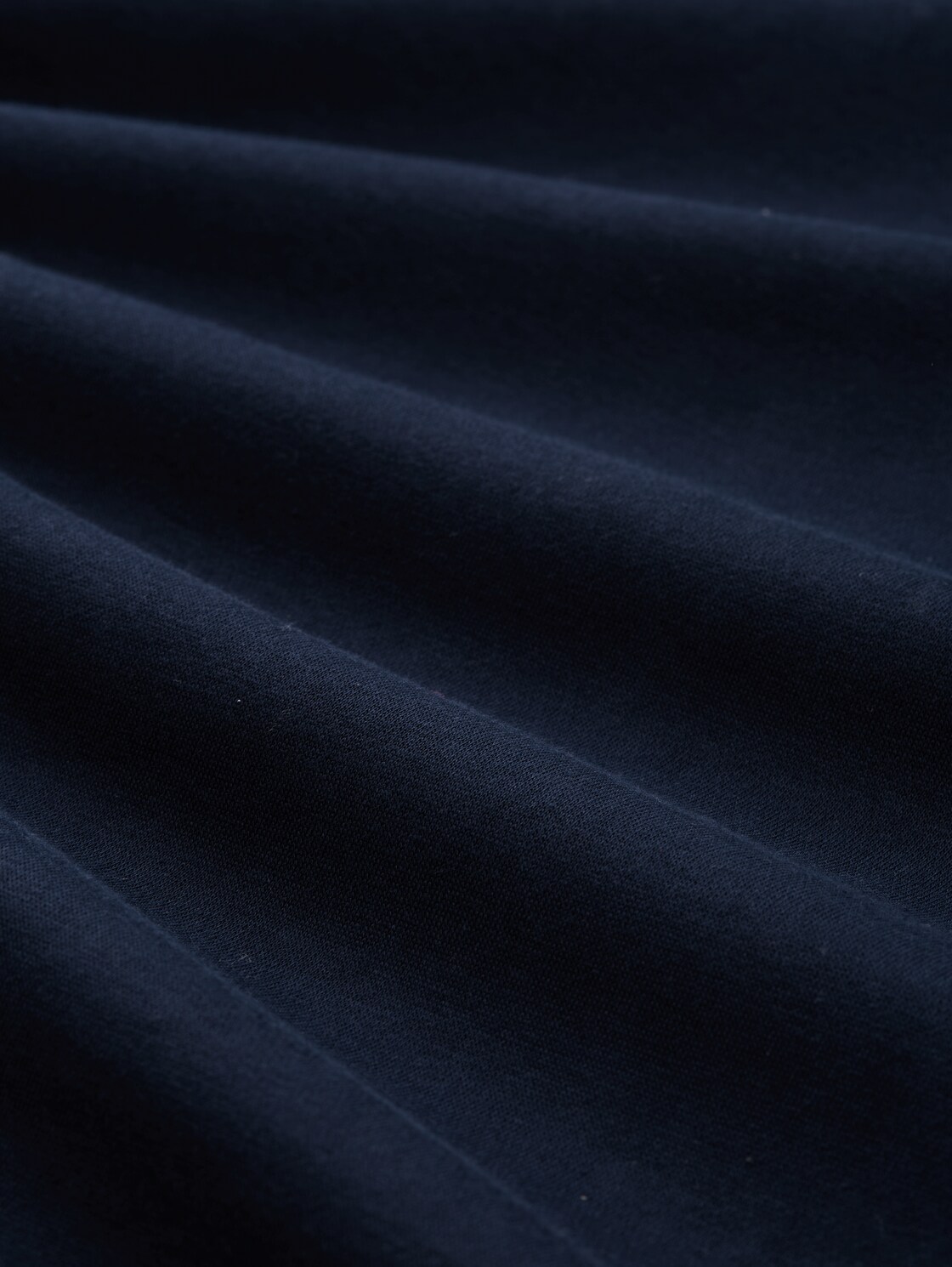 Hoodie Sweatshirt mit Logo-Badge - sky captain blue - Material-Ansicht