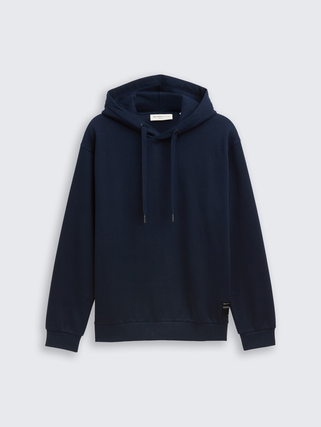 Hoodie Sweatshirt mit Logo-Badge - sky captain blue - Vorder-Produkt-Ansicht