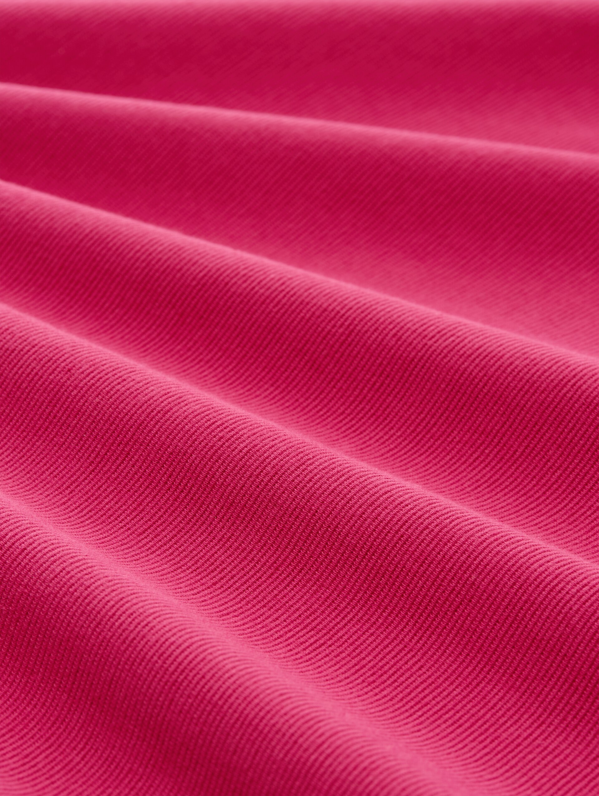 Long-sleeved shirt with ottoman texture - cherry granita - Material view