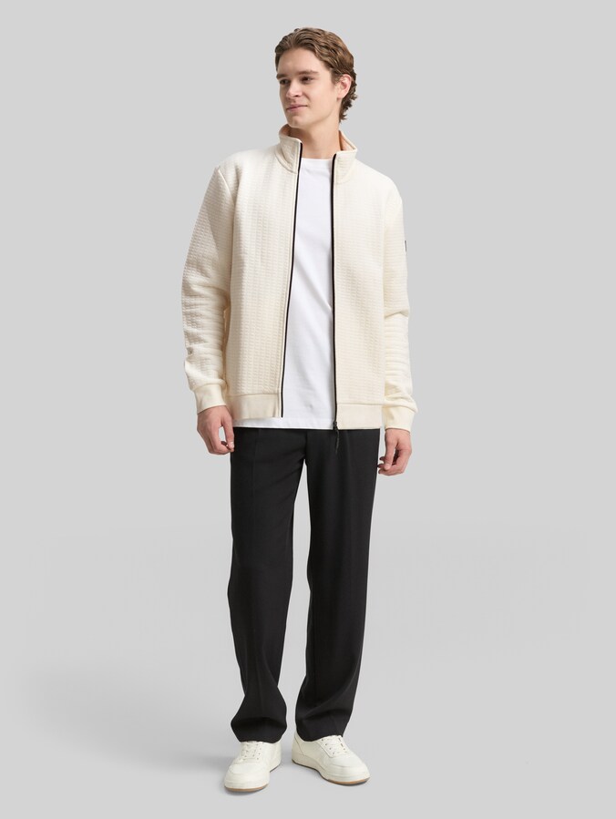 TOM TAILOR Maglia Di Tuta Uomo, Felpa A Maniche Lunghe, Casual Moderno, Tessuto Sostenibile, Taglie S-3XL