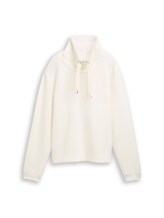 Nicht ausgewählt, Scuba Sweatshirt mit Stehkragen von , weiß