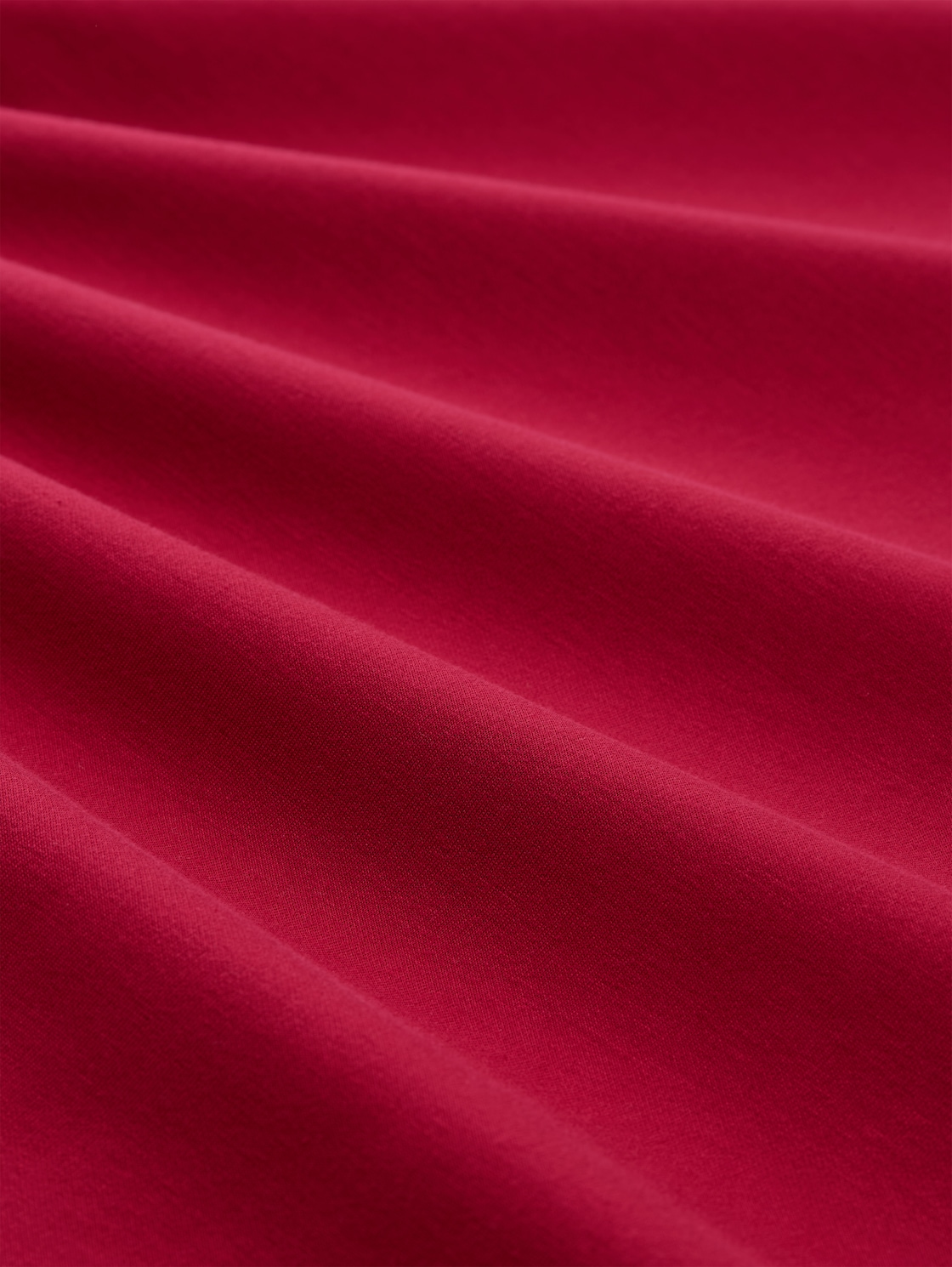 Scuba Sweatshirt mit Stehkragen - Rumba Red - Material-Ansicht