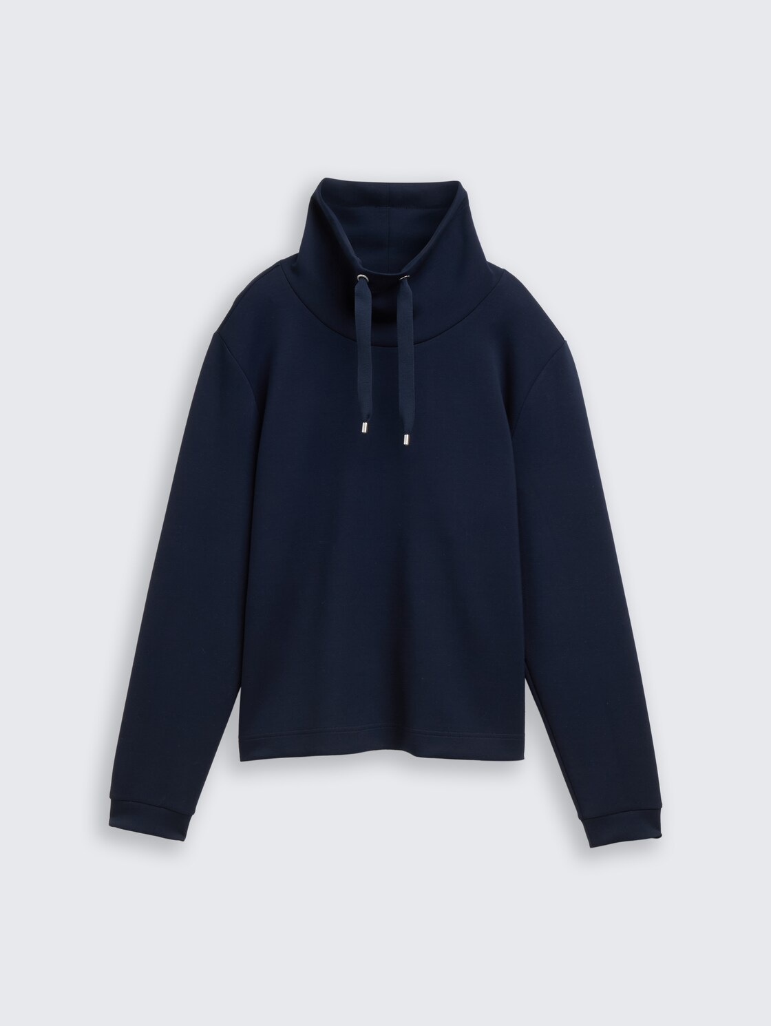 Scuba Sweatshirt mit Stehkragen - sky captain blue - Vorder-Produkt-Ansicht