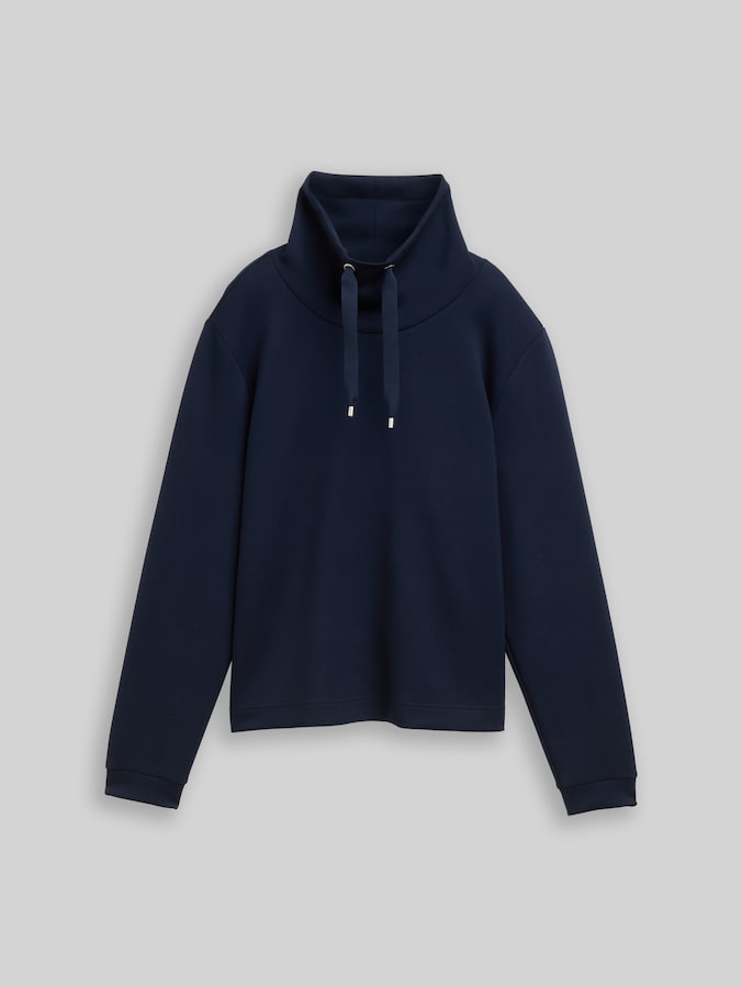 Scuba Sweatshirt mit Stehkragen von Women, sky captain blue