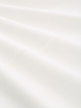 Chemise à manches longues avec col polo - Whisper White - Vue de la matière