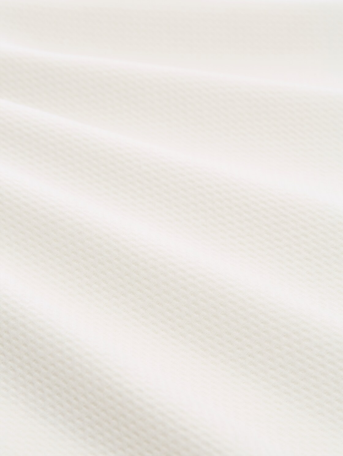 Loose Fit Sweatshirt - Whisper White - Material-Ansicht