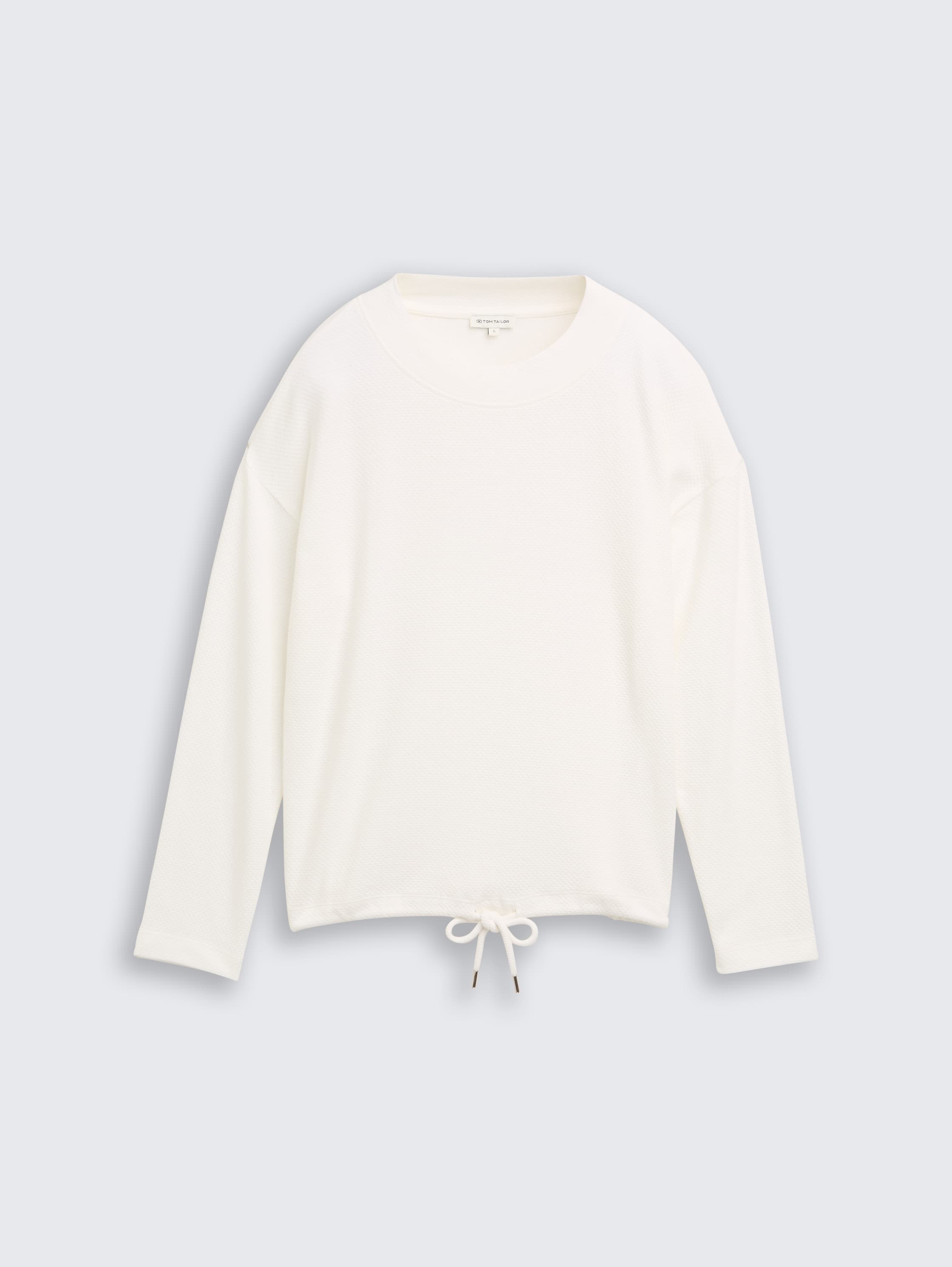 Loose Fit Sweatshirt - whisper_white - 