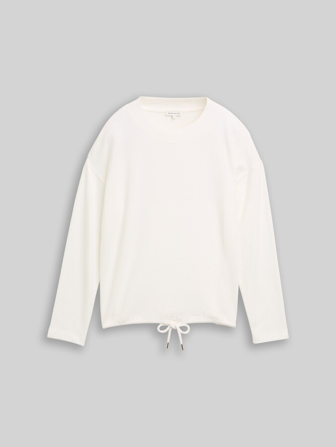 Loose Fit Sweatshirt von Women, Whisper White