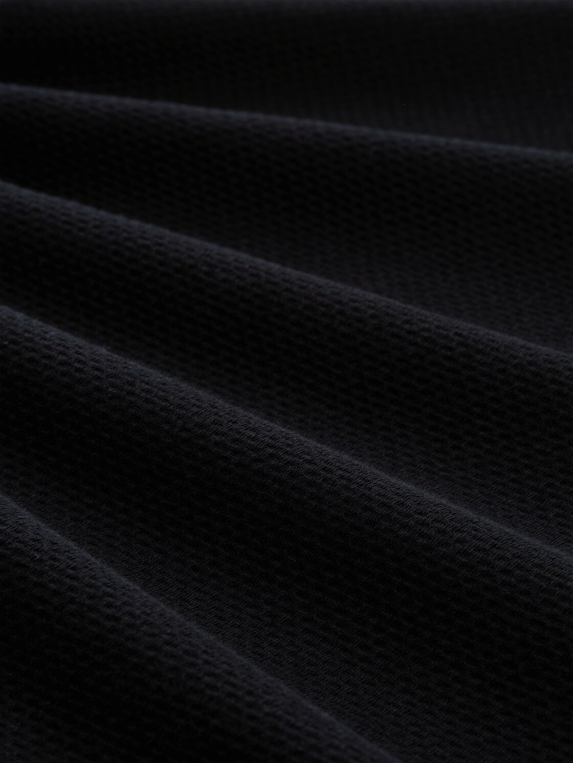 Loose Fit Sweatshirt - deep black - Material-Ansicht