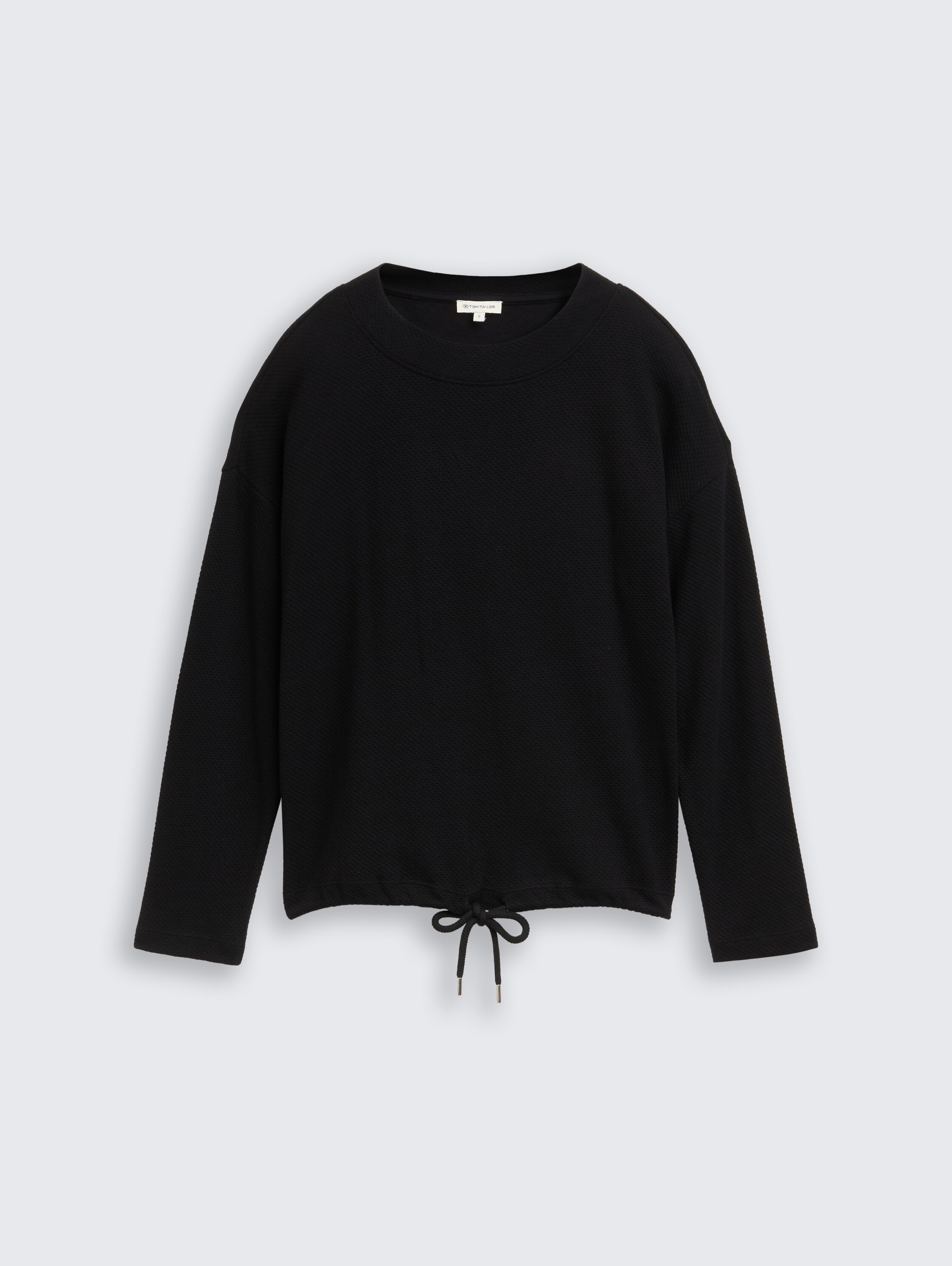 Loose Fit Sweatshirt - deep_black_1 - 