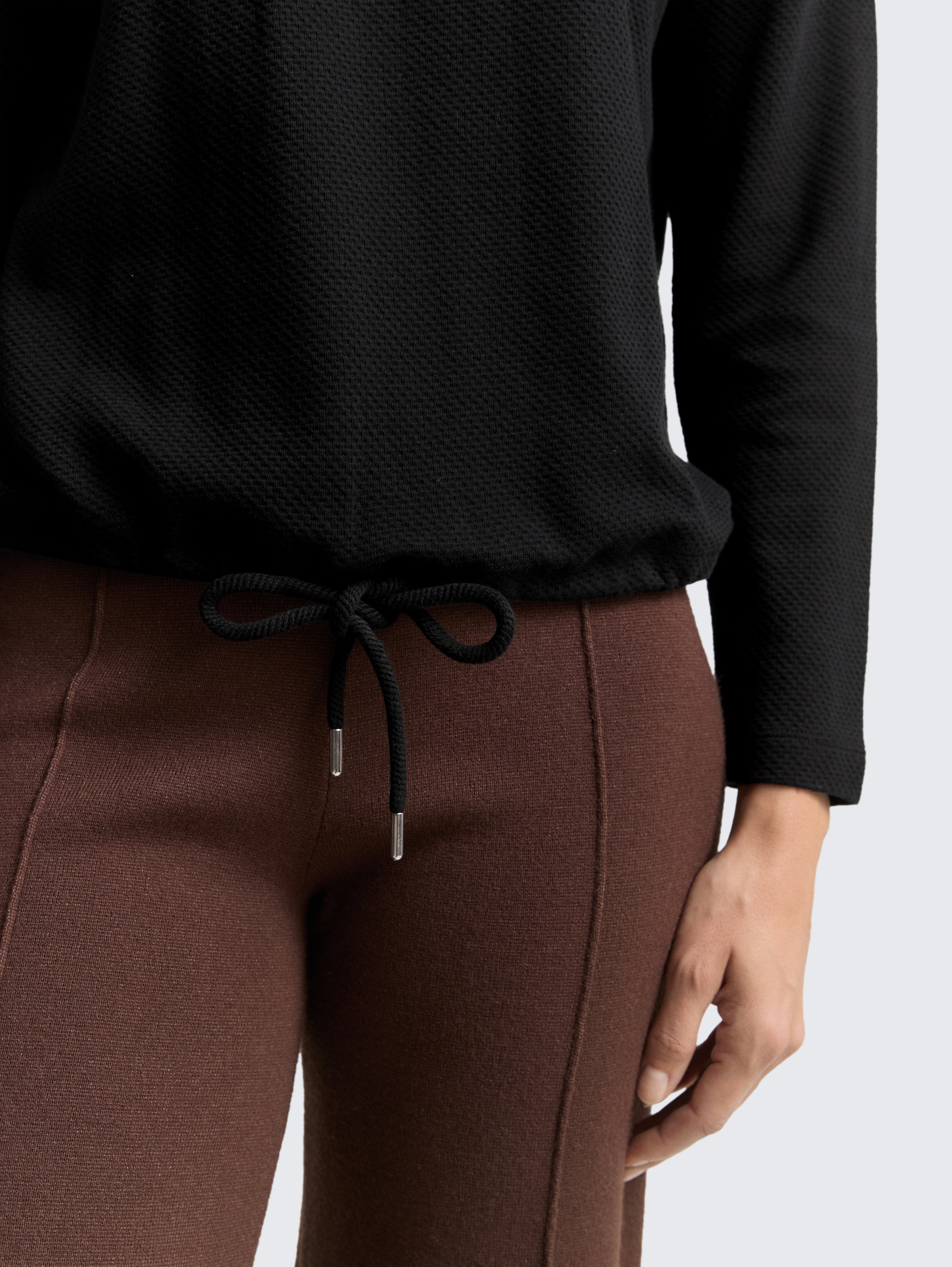 Loose Fit Sweatshirt - deep_black_1 - 