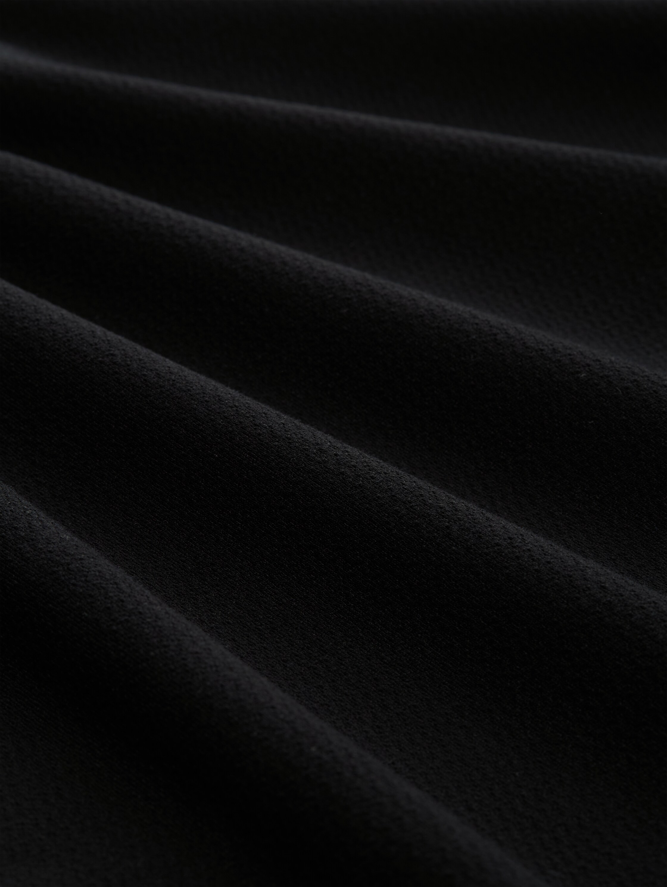 Loose Fit Sweatshirt mit Stehkragen - deep_black_1 - 