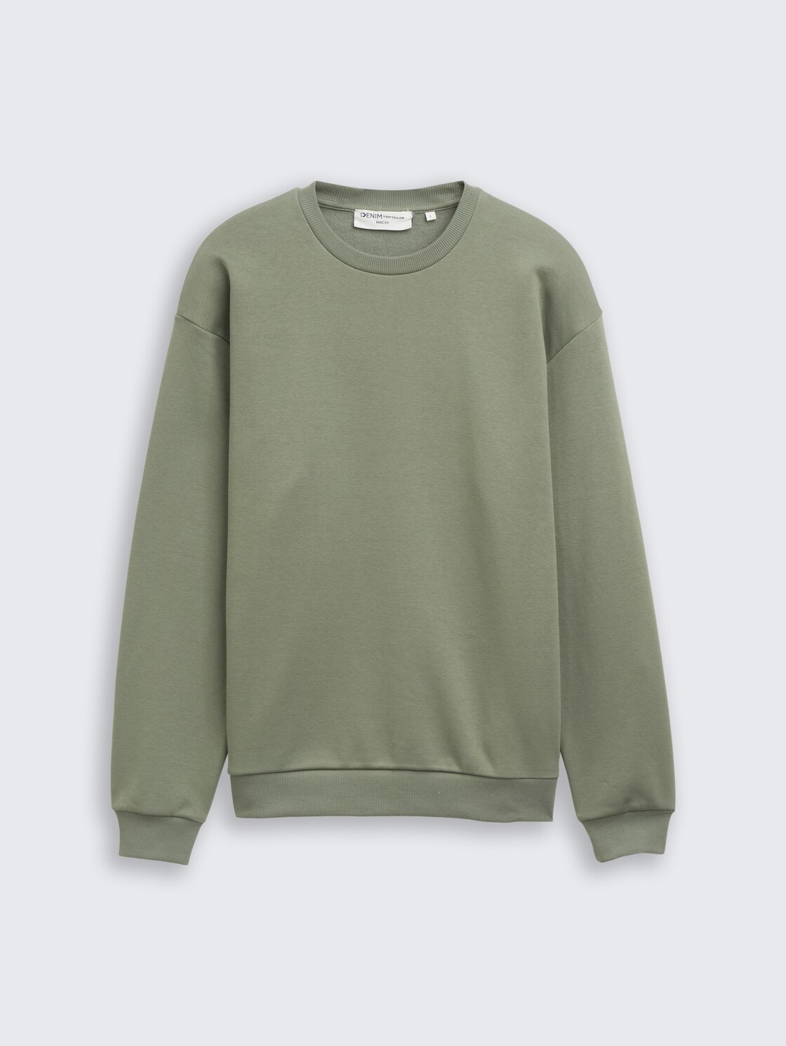 Basic Sweatshirt - dusty mid olive - Vorder-Produkt-Ansicht