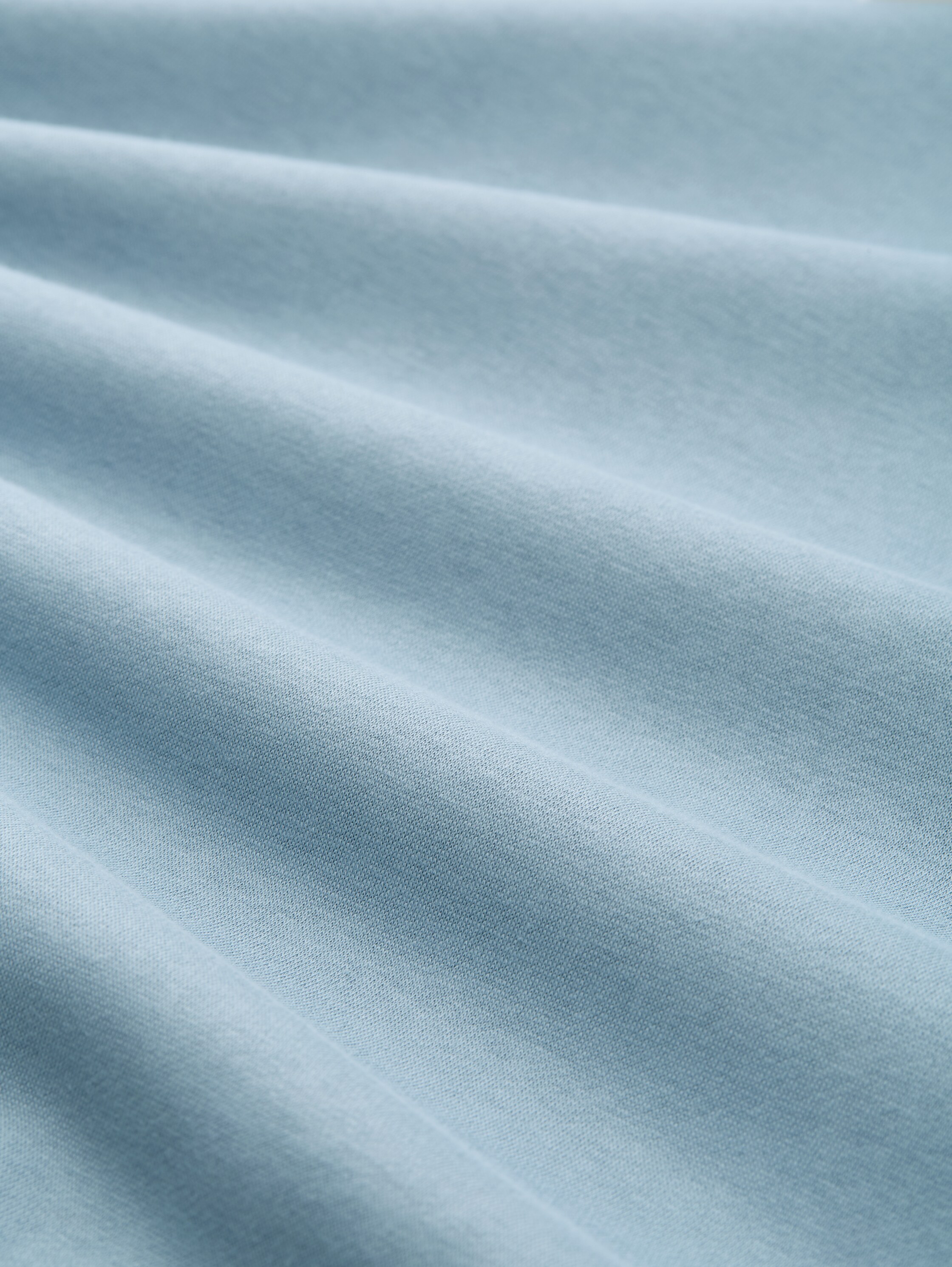 Basic Sweatshirt - citadel blue - Material-Ansicht