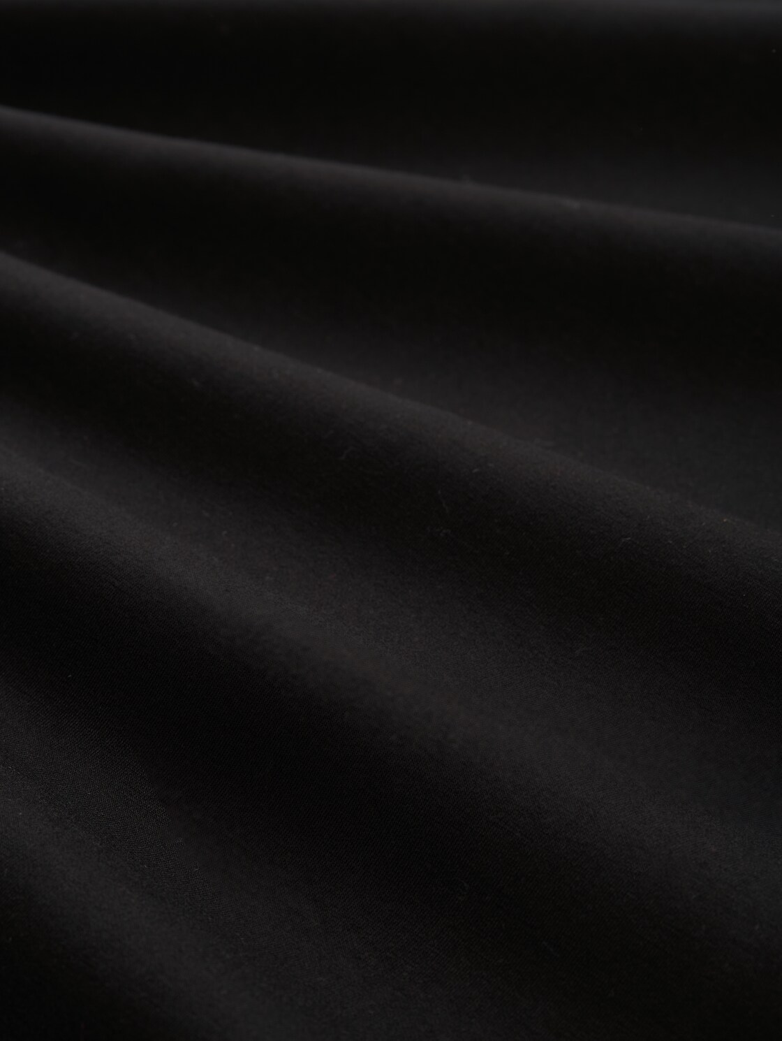 Oversize Scuba Sweatshirt - deep black - Material-Ansicht