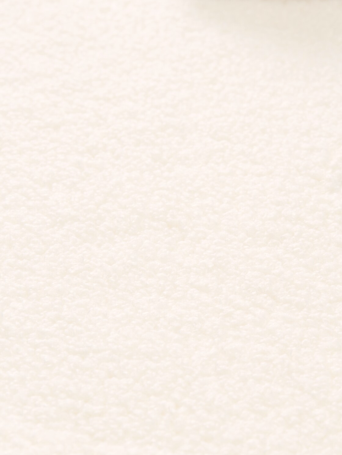 Loose Fit Teddy Sweatshirt - off white - Material-Ansicht