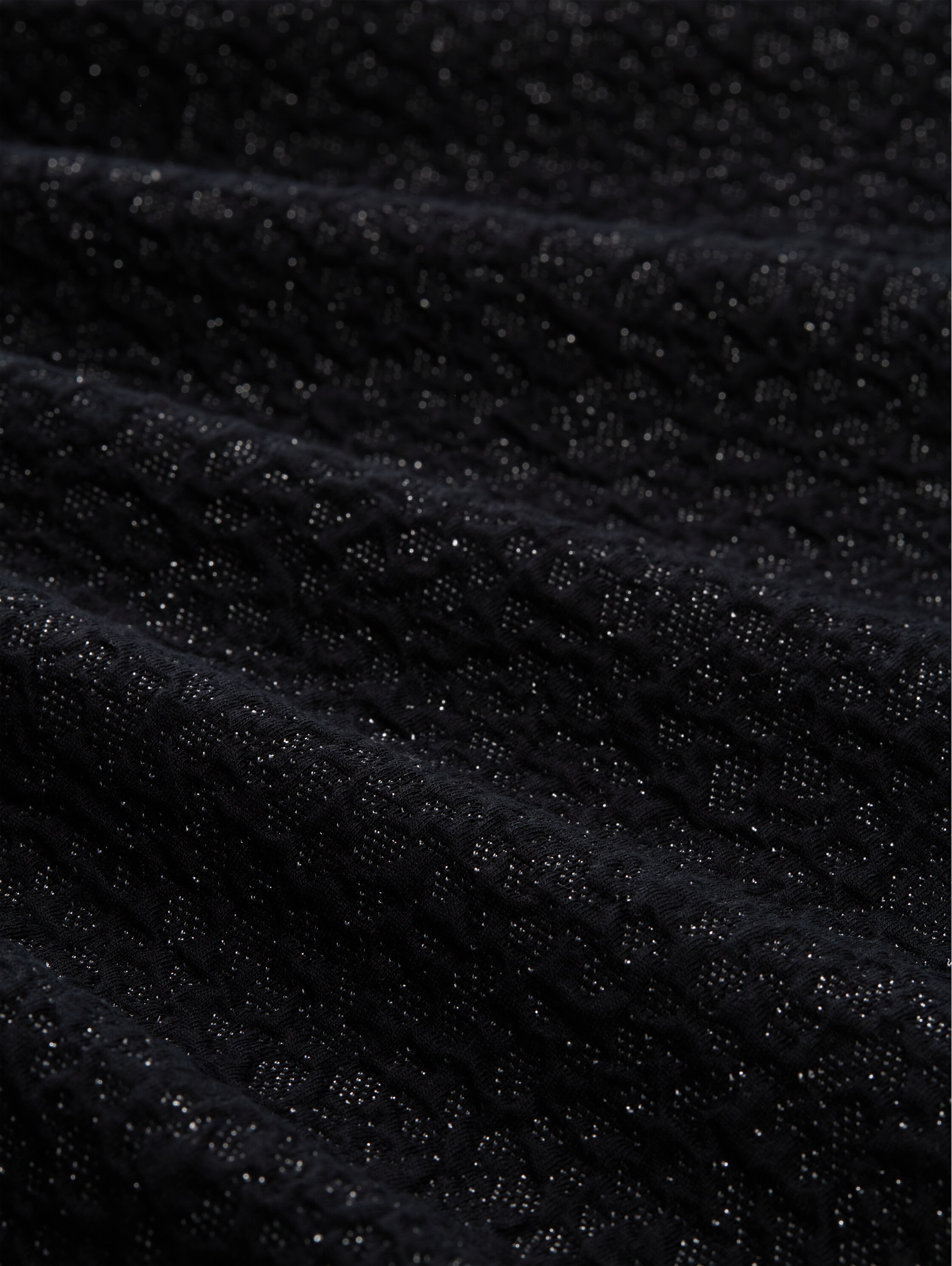 Sweatshirt mit Glitzer-Effekt - black_glitter - 