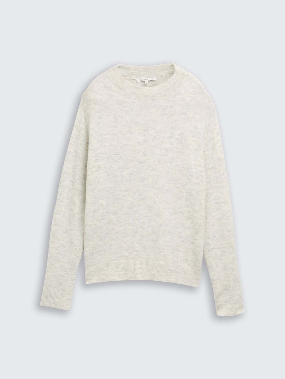 Cosy Strickpullover - Marble Beige Melange