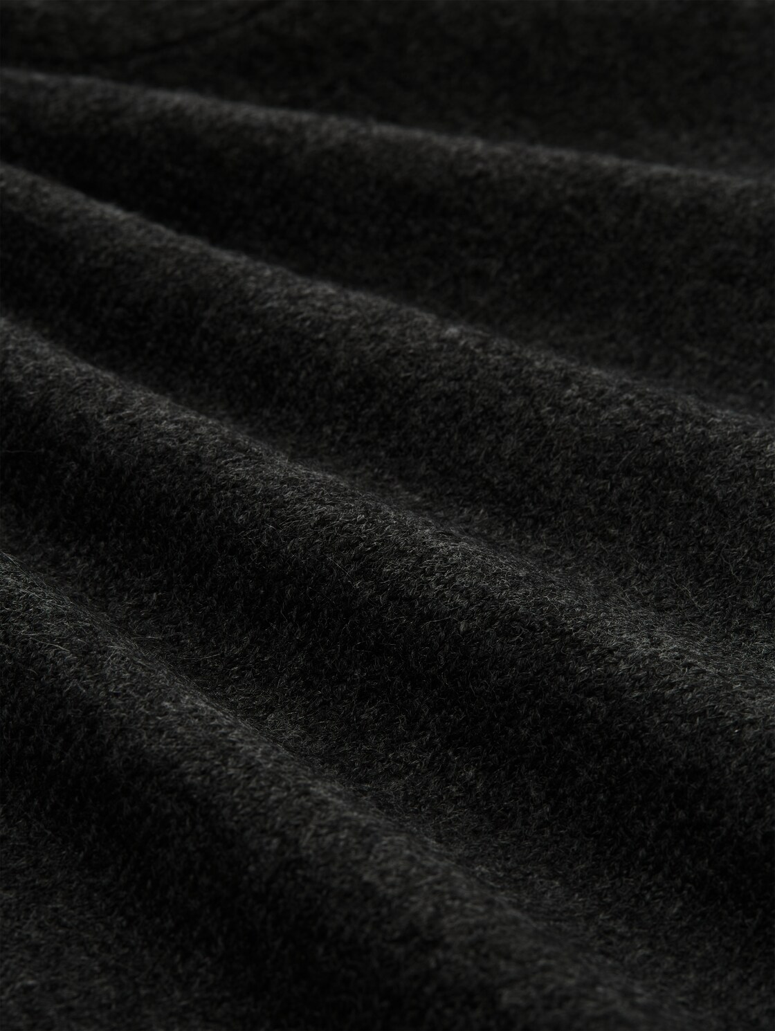 Cosy Strickpullover - Shale Grey Melange - Material-Ansicht