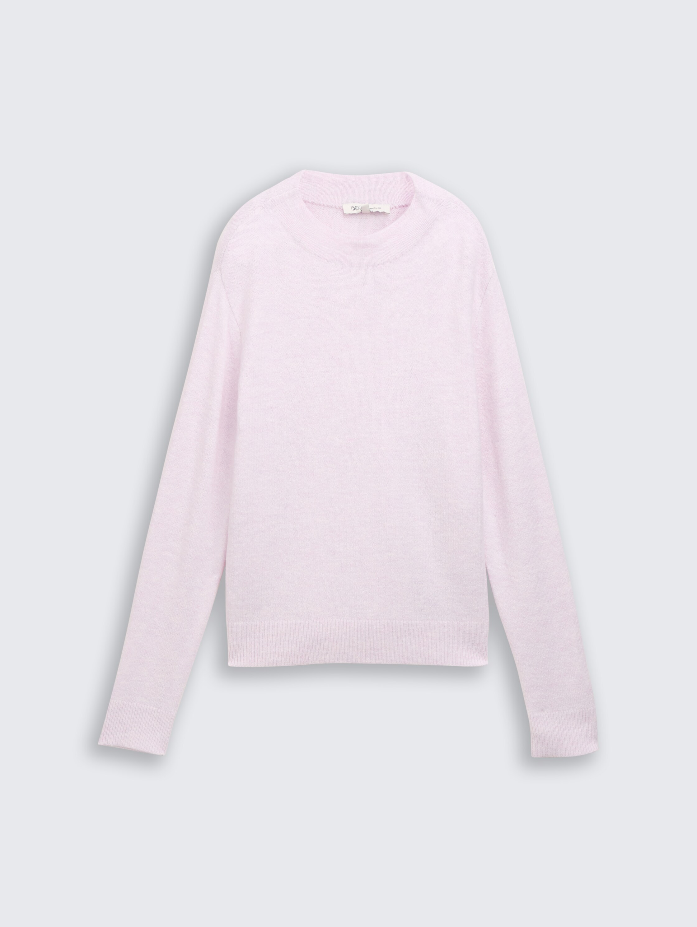 Gezellige gebreide trui - lilac_fog_melange - 