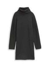 Nicht ausgewählt, Mini-Kleid mit Rollkragen von , grau