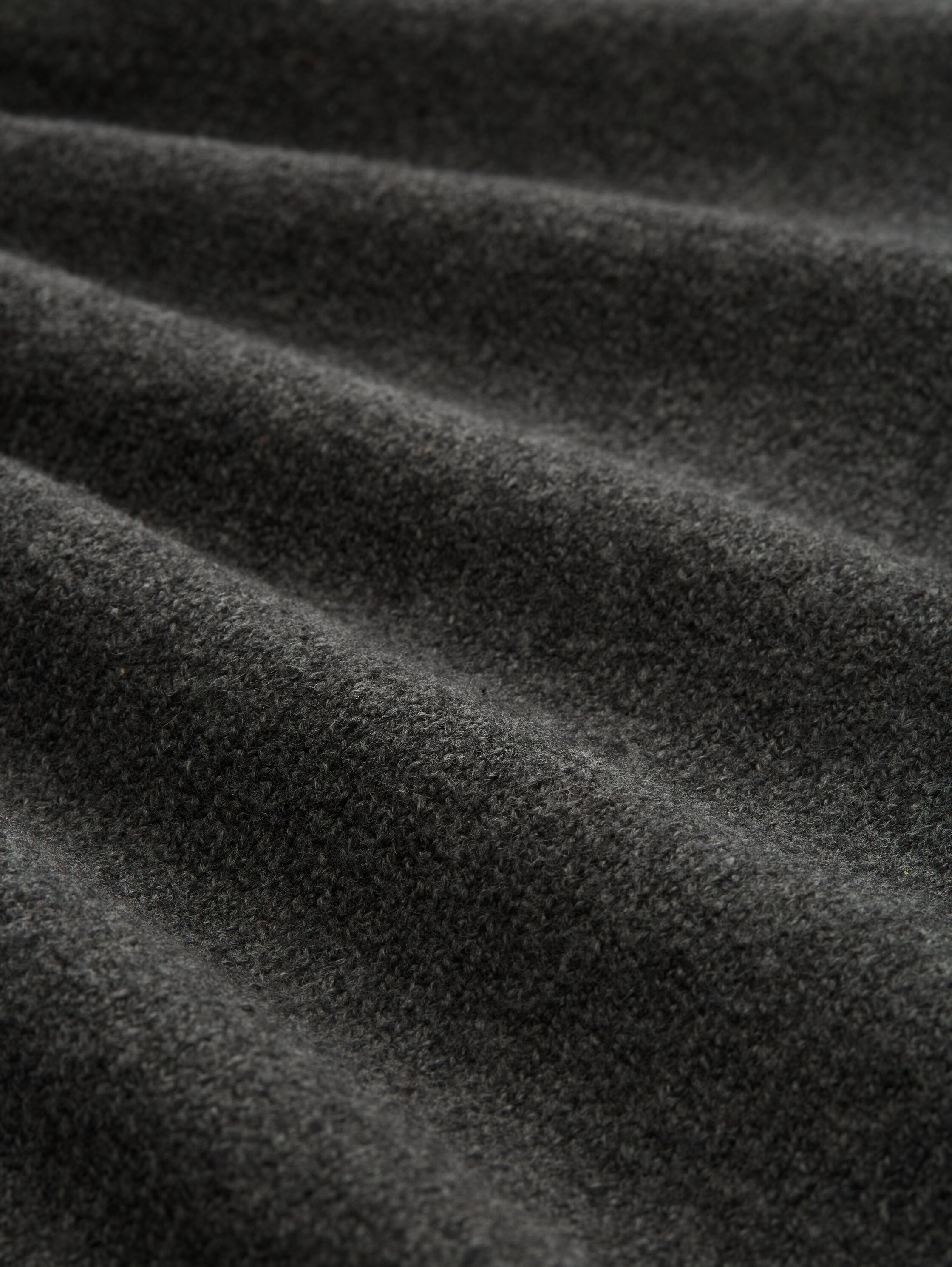 Mini dress with turtleneck - shale_grey_melange - 