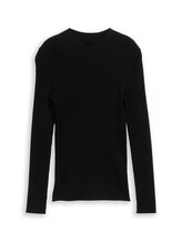 Nicht ausgewählt, Tight Fit Strickpullover von , schwarz