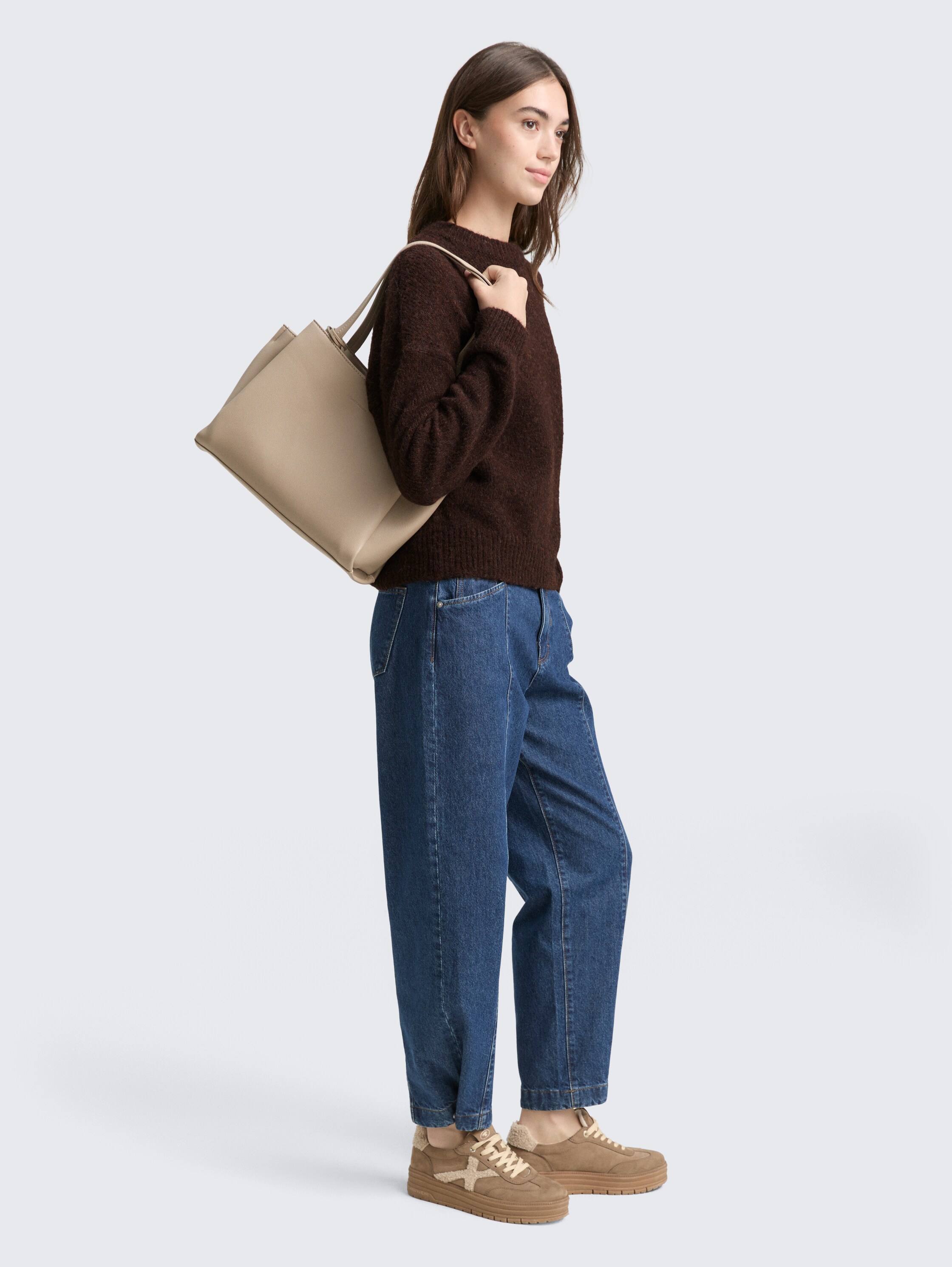 Oversize Strickpullover - soft_chocolate_brown_melange - 