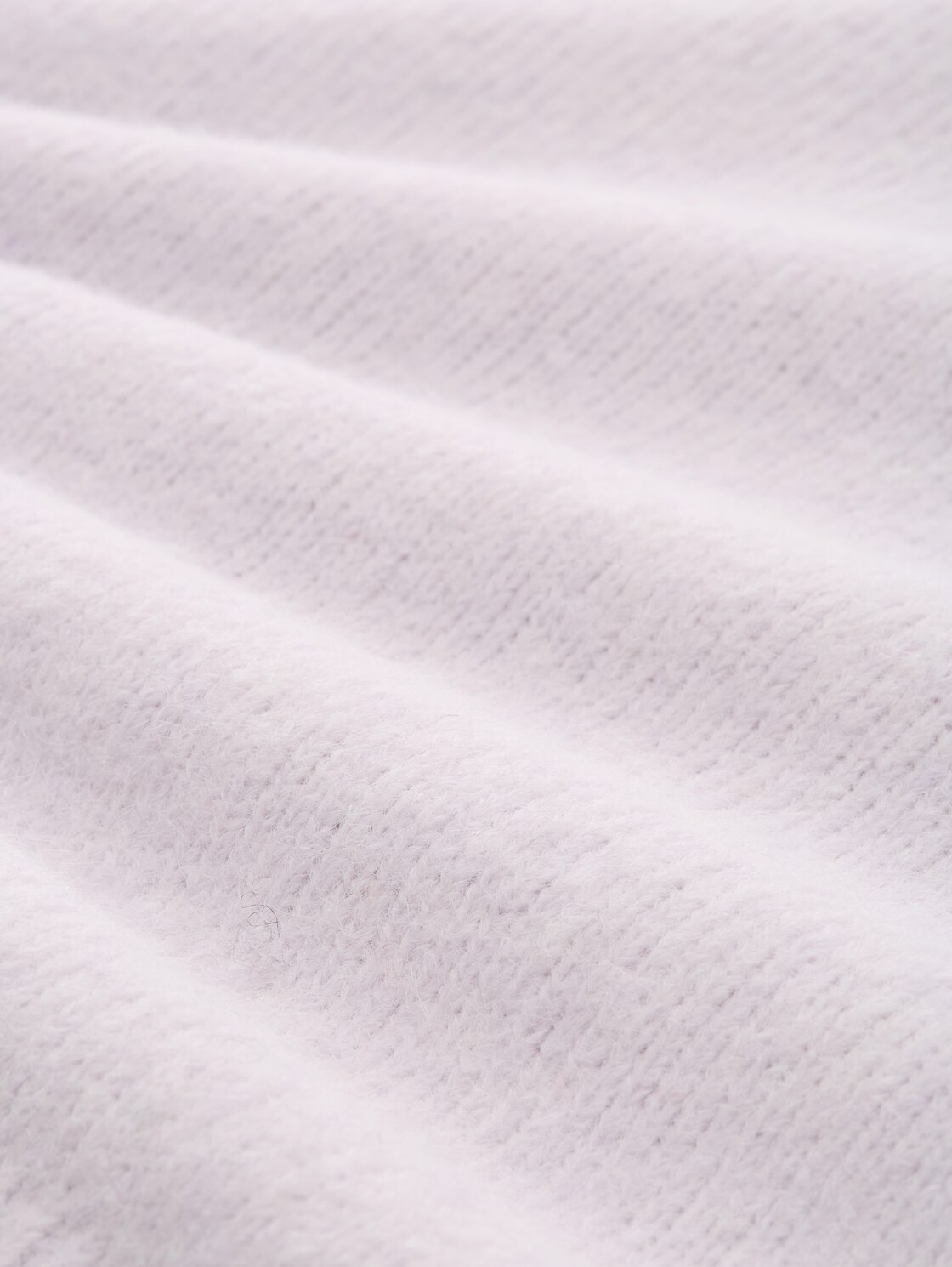 Oversize Strickpullover - lilac fog melange - Material-Ansicht