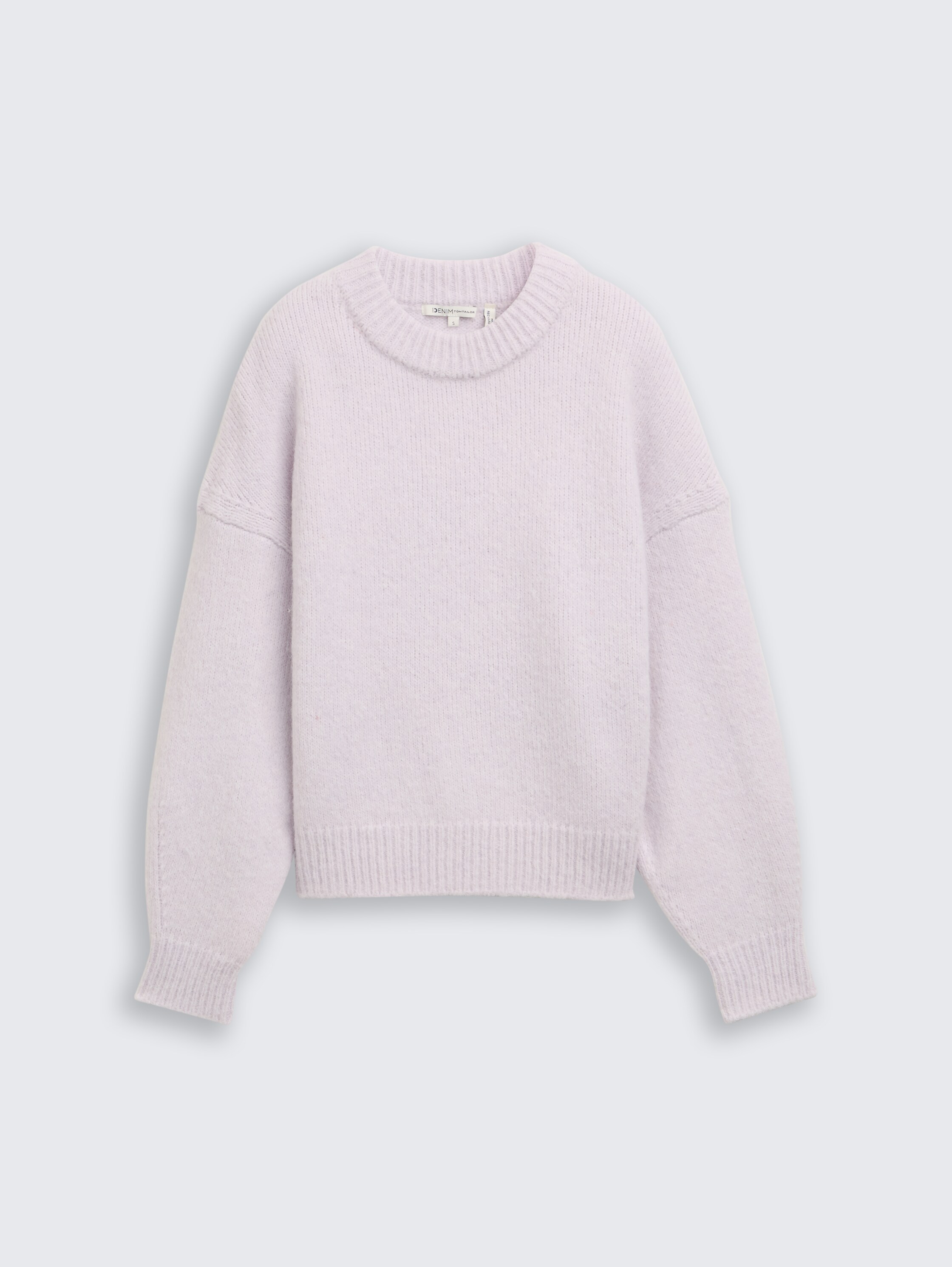 Oversize Strickpullover - lilac_fog_melange - 