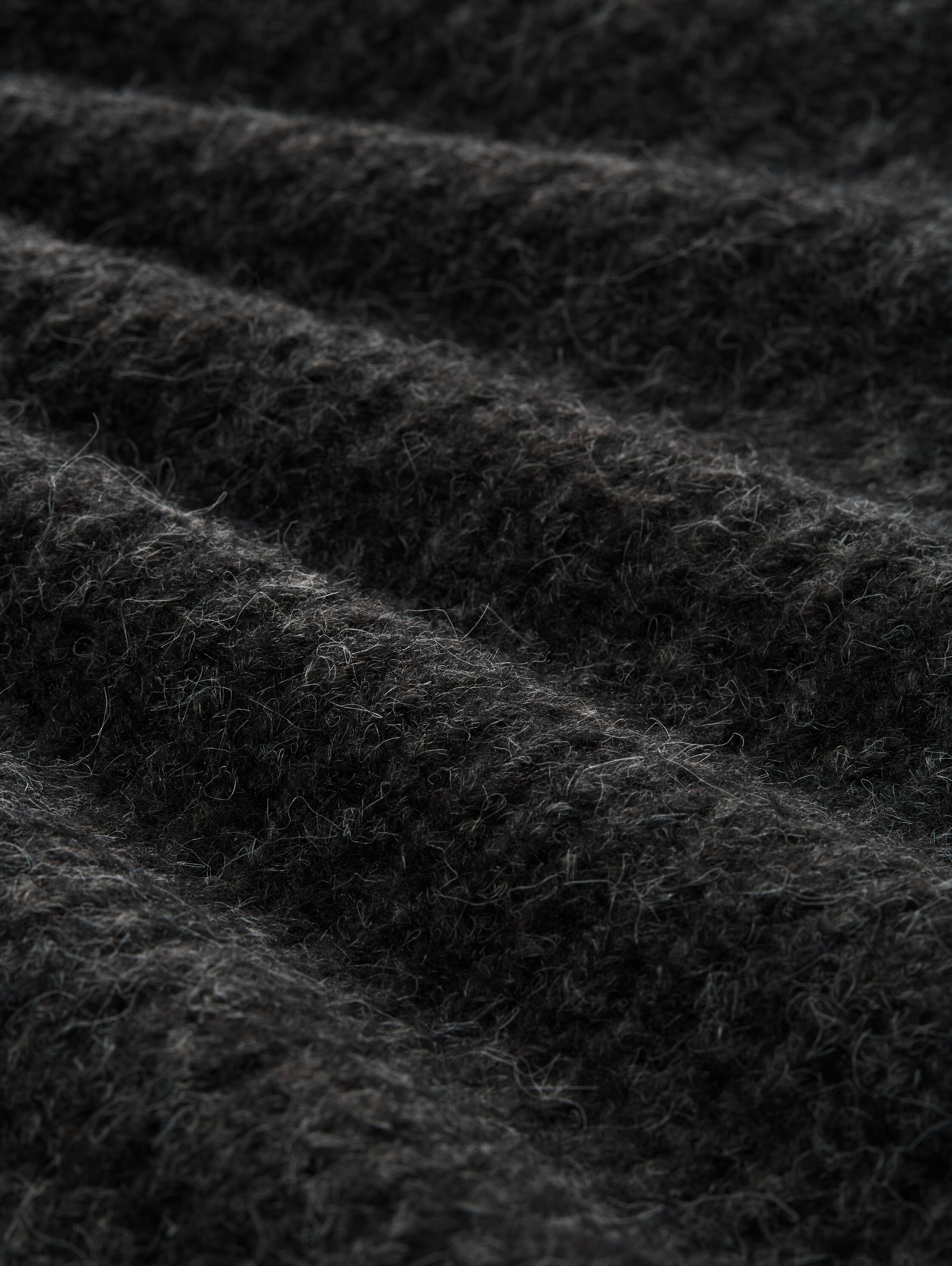 Cardigan mit Reißverschluss - shale_grey_melange - 