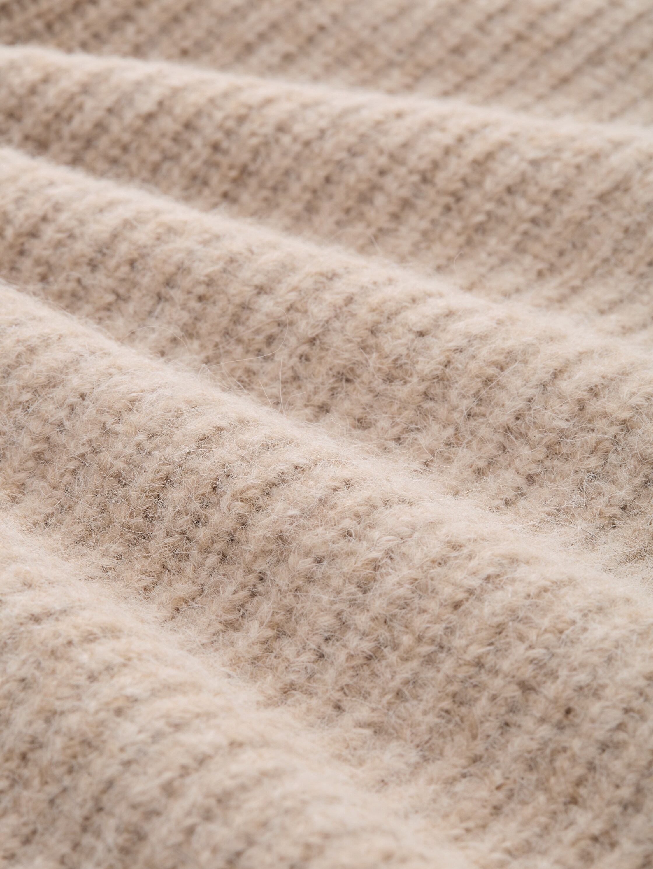 Vest met ritssluiting - cosy_beige_melange - 