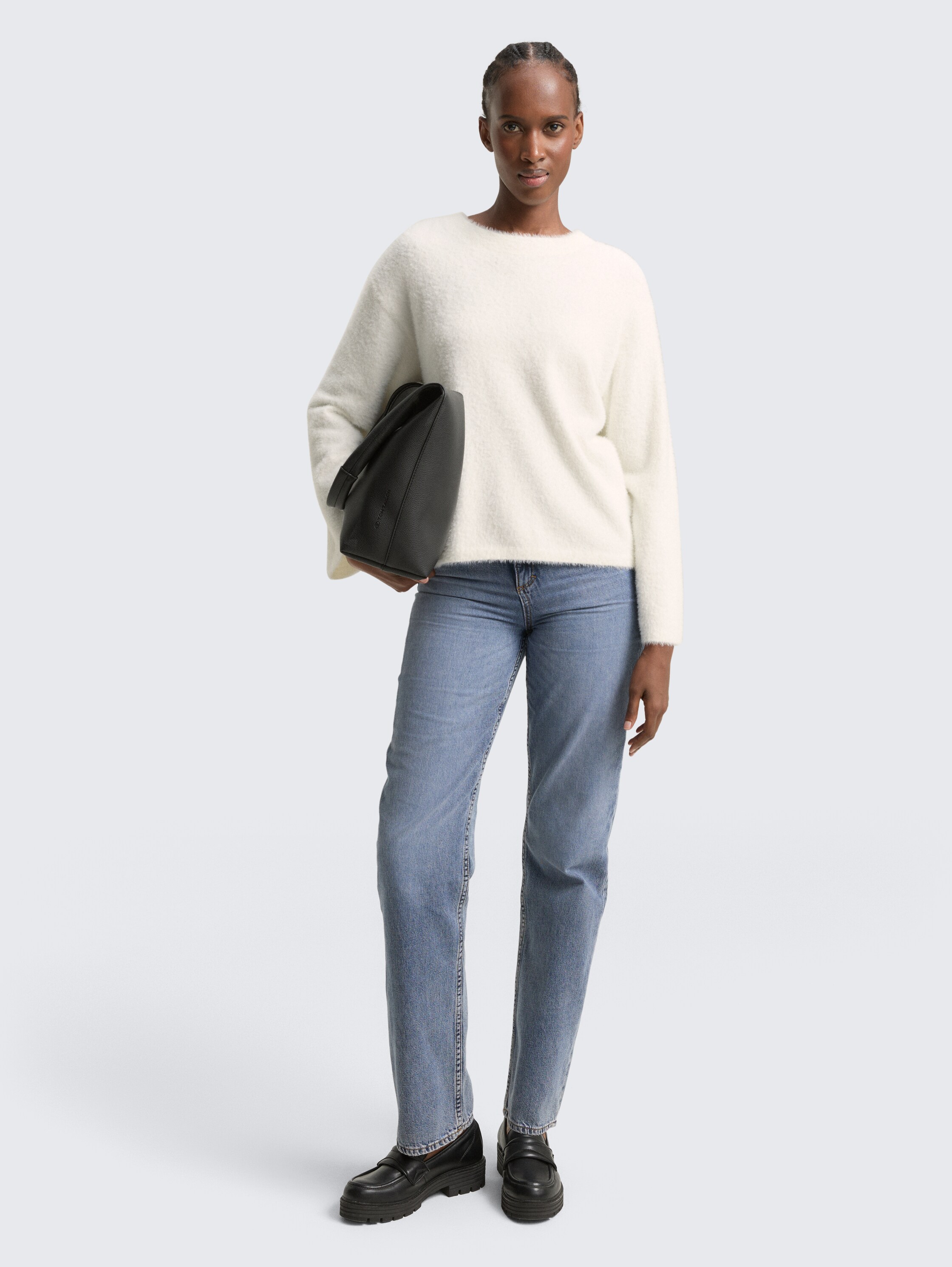 Strickpullover aus Federgarn - off_white_1 - 