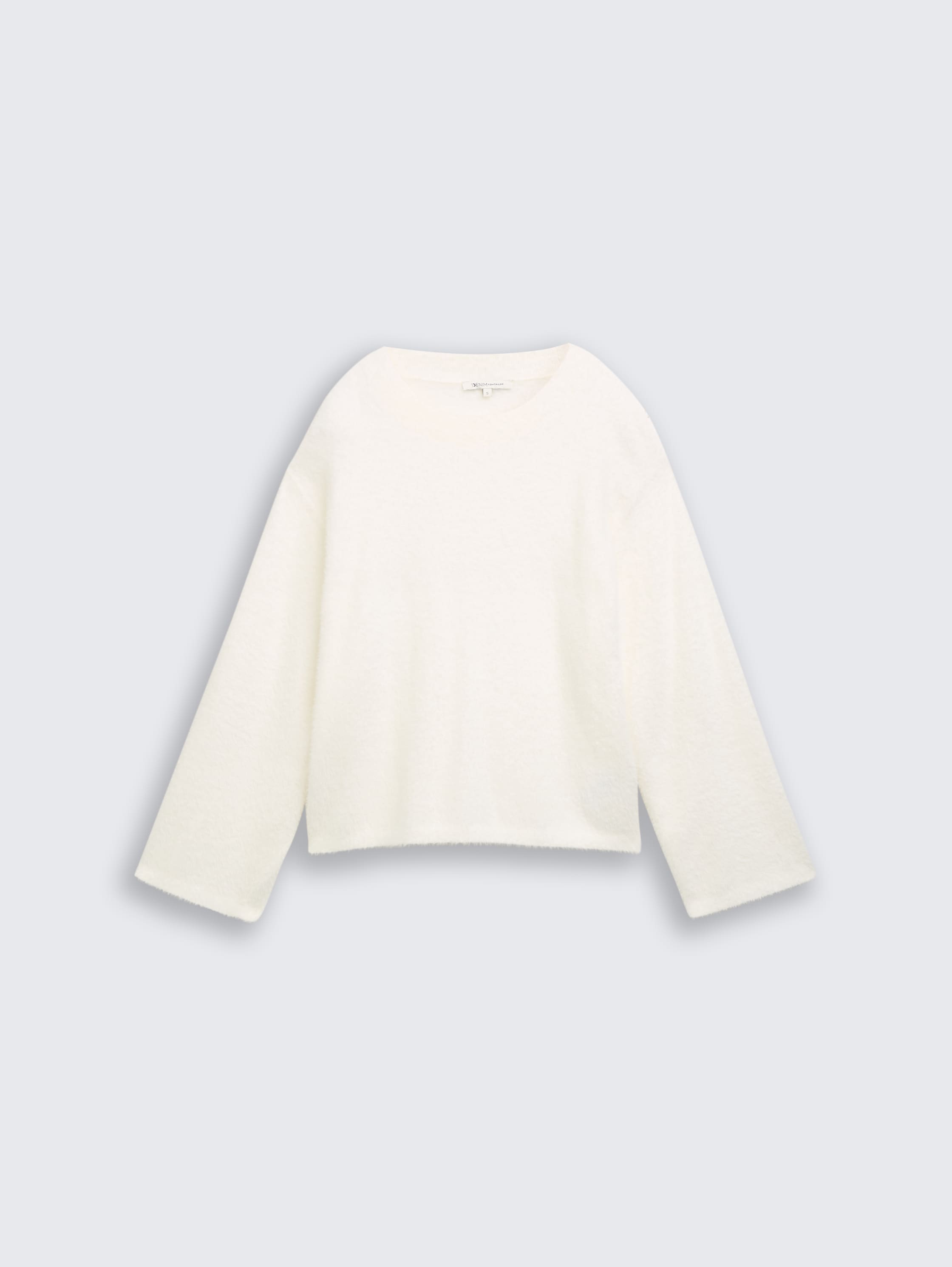 Strickpullover aus Federgarn - off_white_1 - 