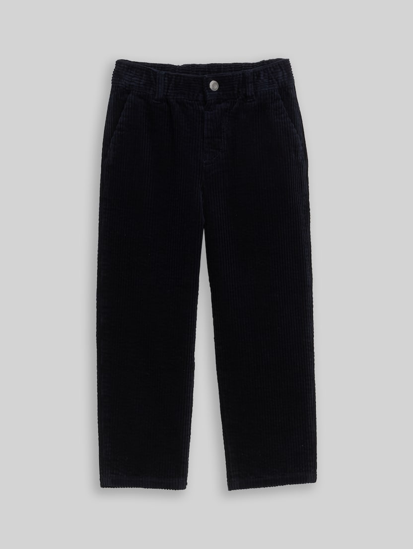 Loose Fit Cord Hose von Mini Boys, sky captain blue