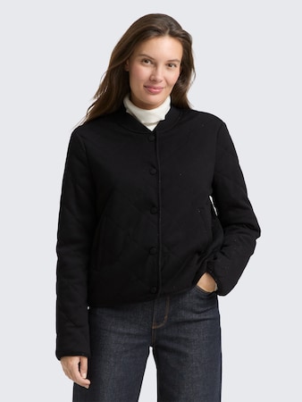 Steppjacke mit Glitzer-Effekt von Women, structure with lurex