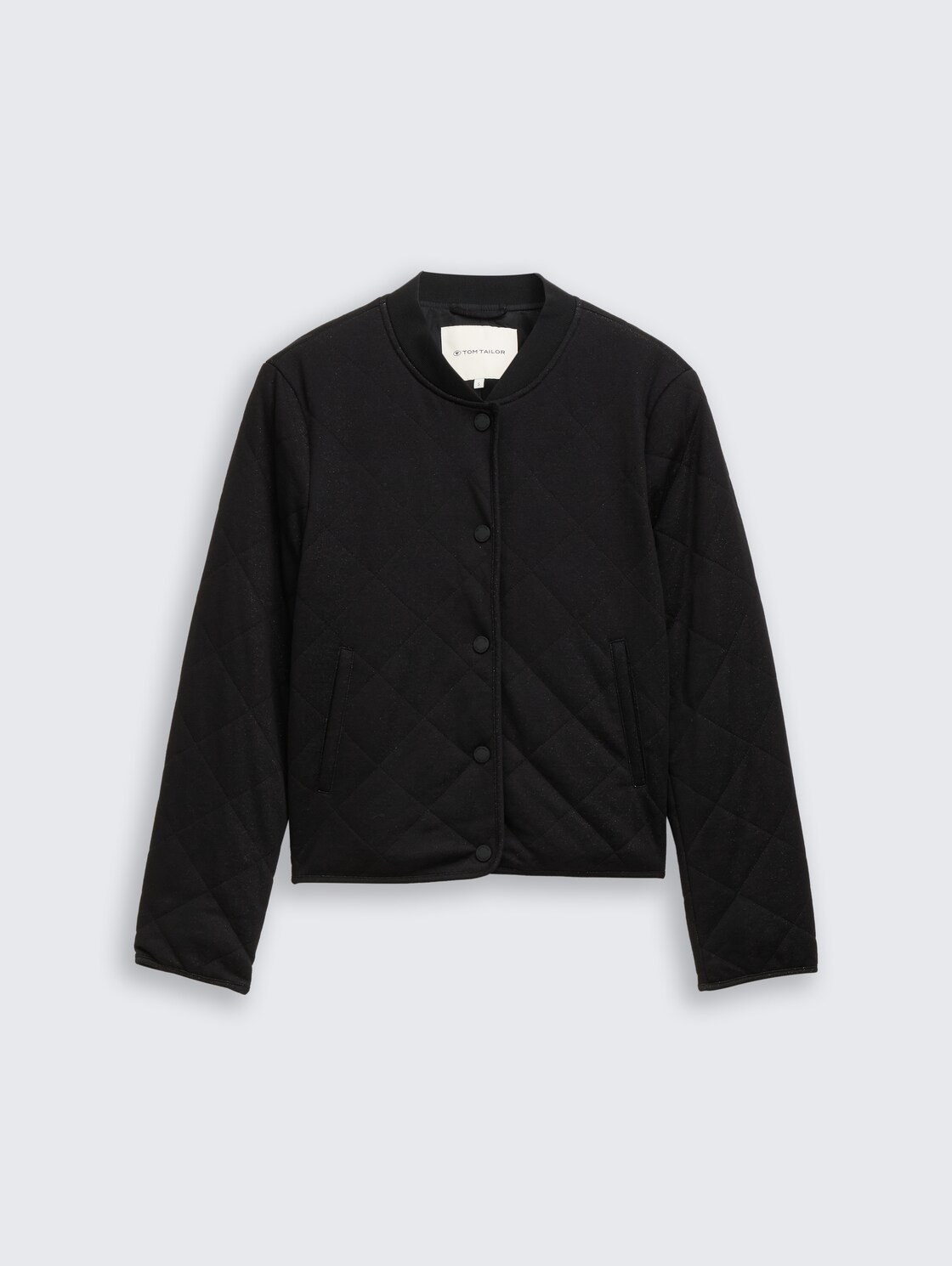 Steppjacke mit Glitzer-Effekt - structure with lurex - Vorder-Produkt-Ansicht