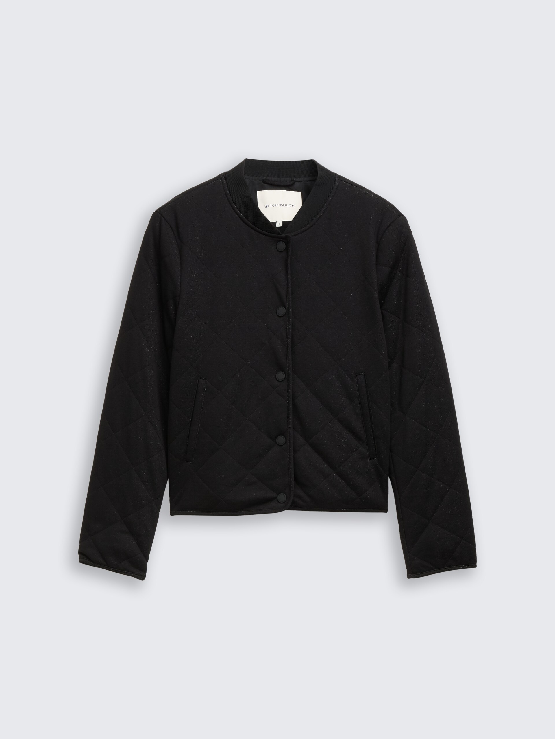 Steppjacke mit Glitzer-Effekt - structure with lurex - Vorder-Produkt-Ansicht