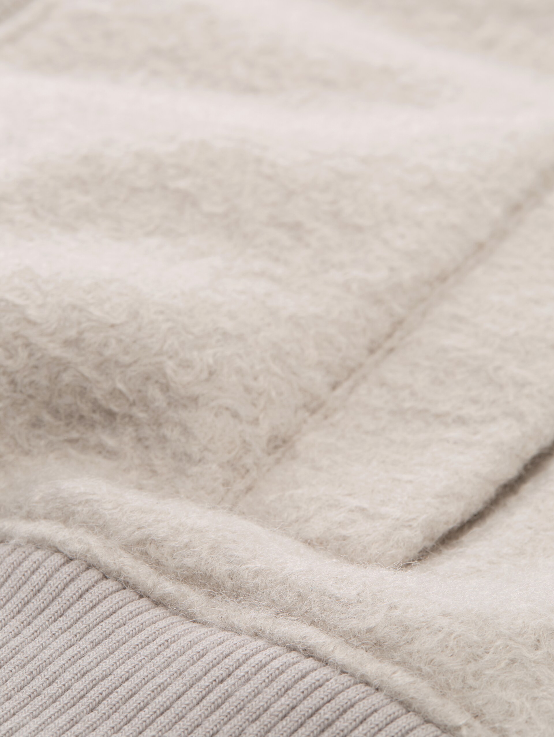 Bouclé Bomberjacke - cloud grey - Produkt-Detail-Ansicht