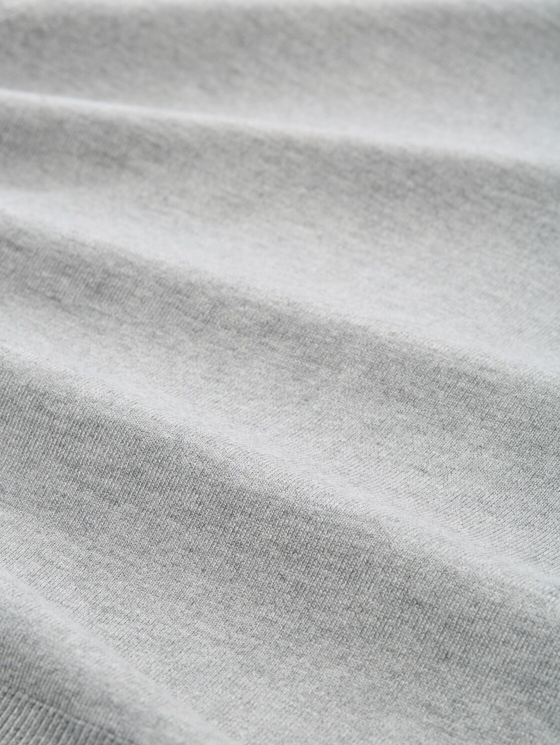 Strickpullover mit Knopf-Details - medium silver grey melange - Material-Ansicht