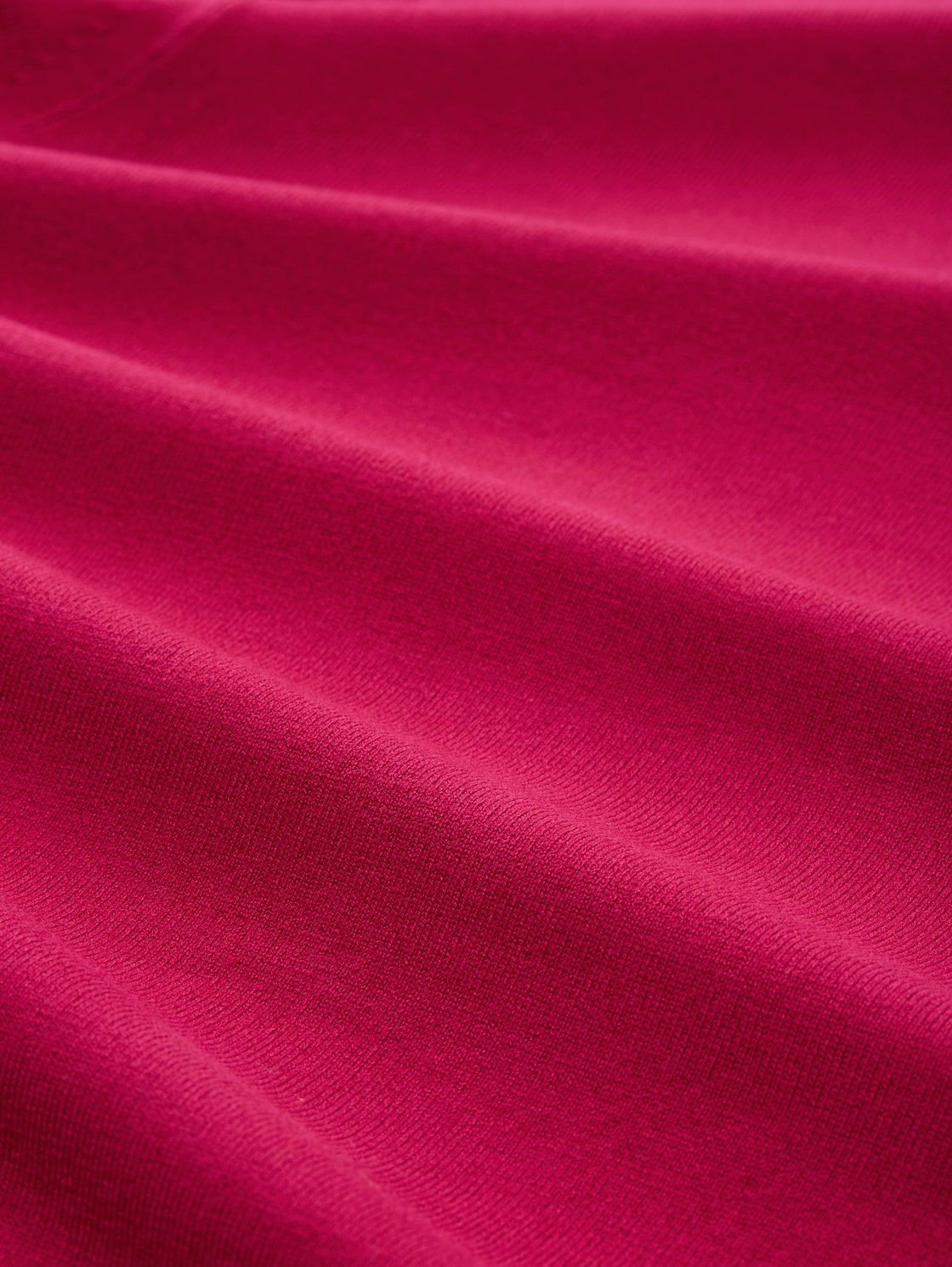 Strickpullover mit Knopf-Details - dark pink - Material-Ansicht