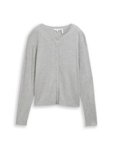 Nicht ausgewählt, Cardigan mit verdeckter Knopfleiste von , 