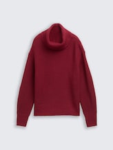 Pull à col roulé Loose Fit - rumba red melange