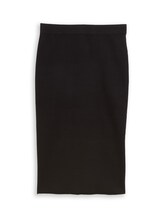 Ausgewählt, Midi-Rock mit Schlitz von Tom Tailor, schwarz