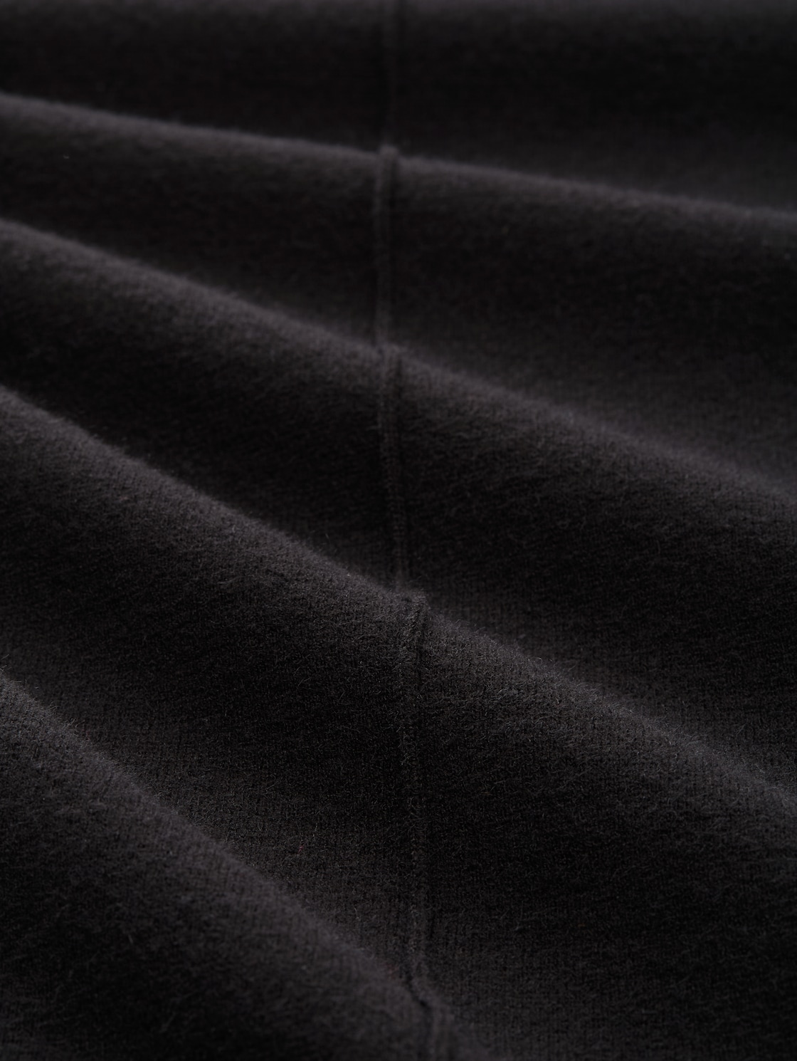 Culotte Strickhose - deep black - Material-Ansicht