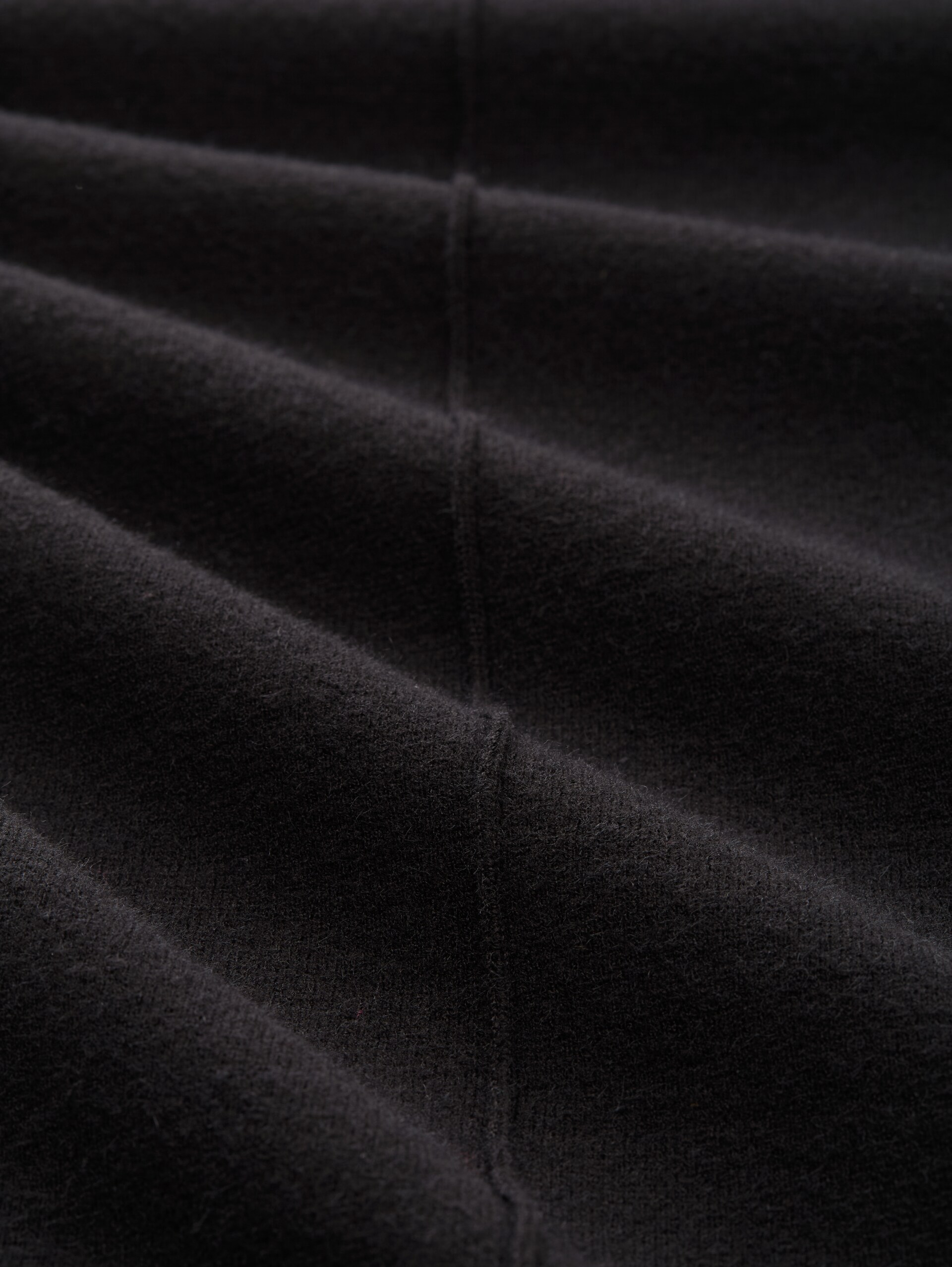Culotte Strickhose - deep black - Material-Ansicht